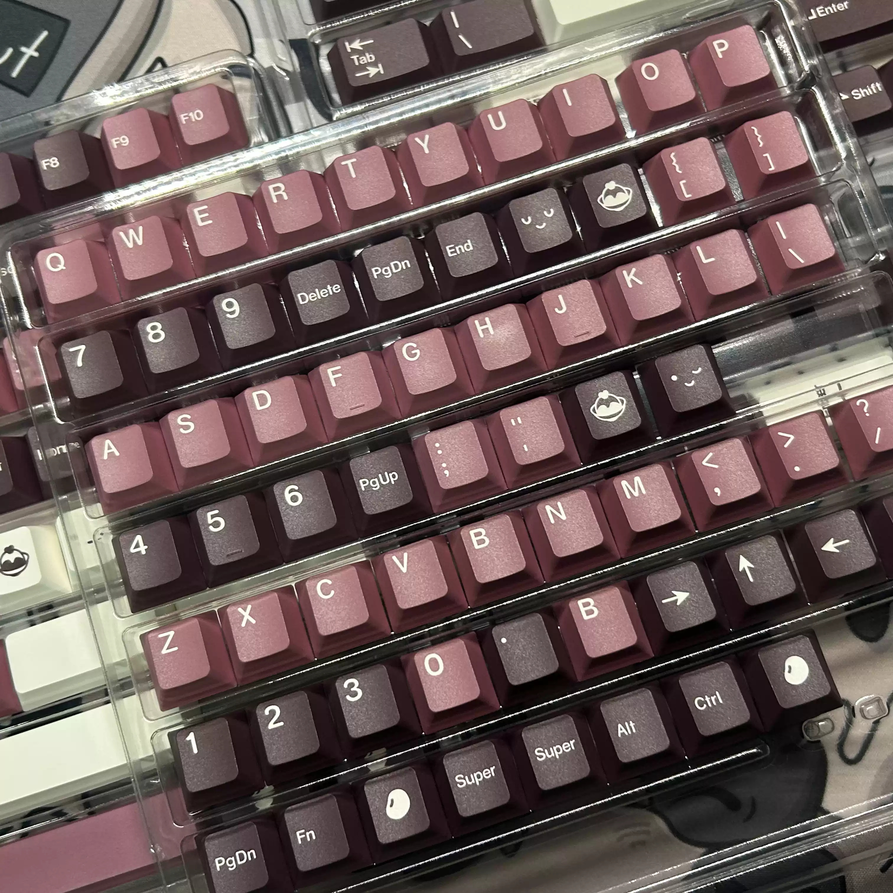 Keycap Walker Ice Smoothie Cherry PBT Dyesub