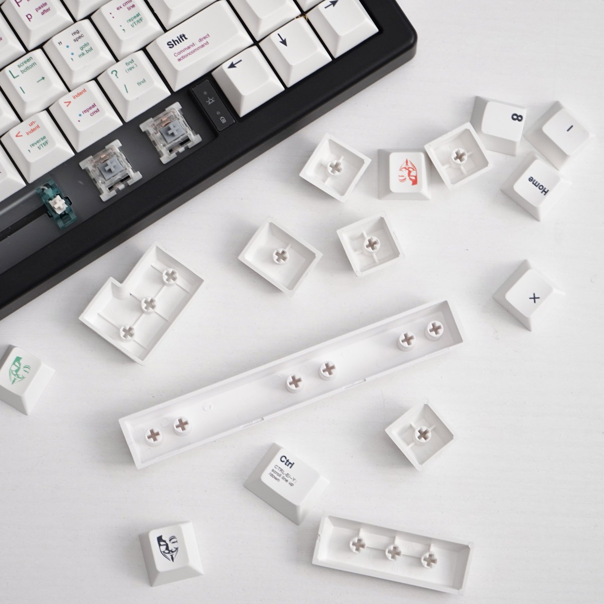 Keycap Mintcaps Cherry Programmer PBT Deysub