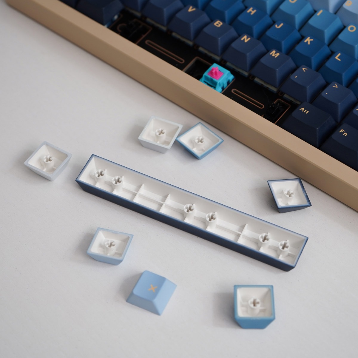 Keycap Mintcaps Cherry Moonrise PBT Dyesub