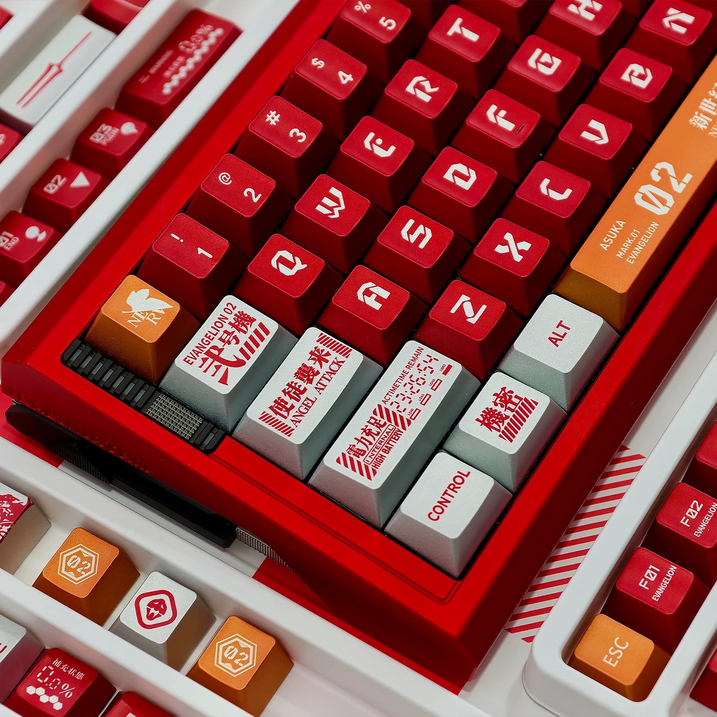 Keycap Mintcap Unit 02 Metal Cherry PBT Dyesub