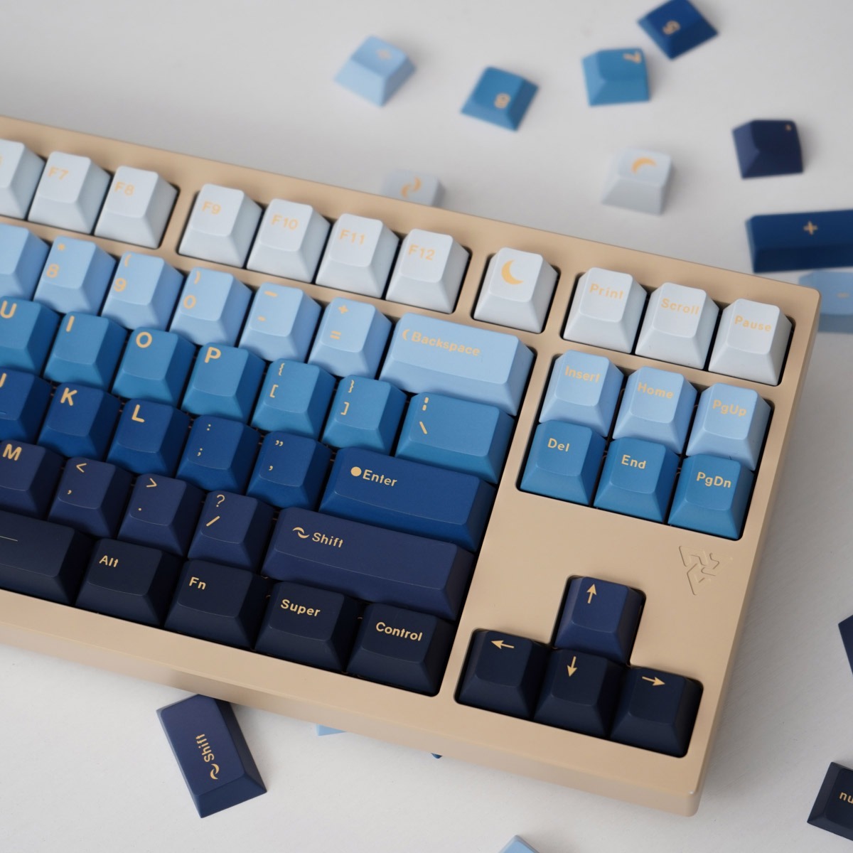 Keycap Mintcaps Cherry Moonrise PBT Dyesub