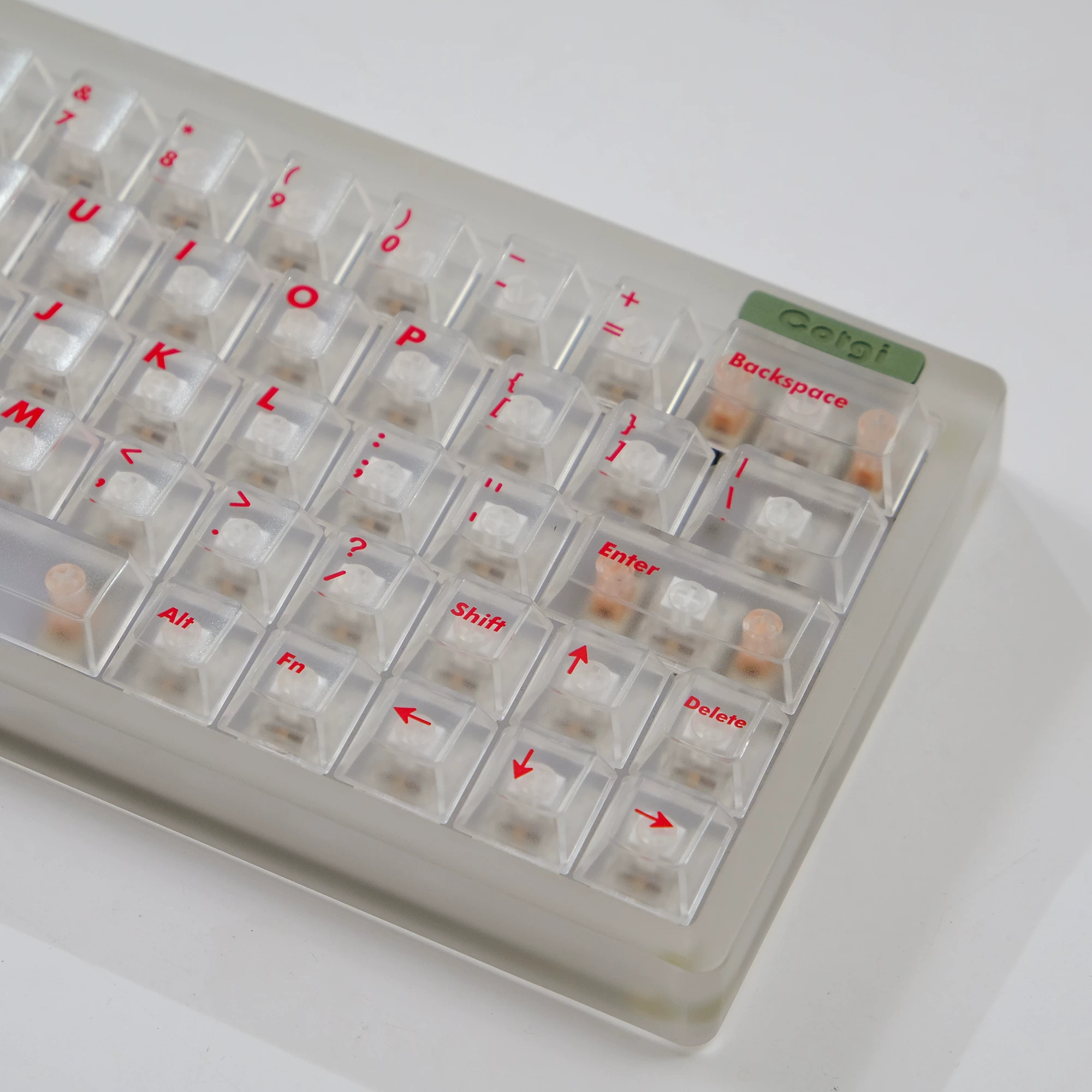 Keycap Aifei Foggy Cherry ABS Xuyên led