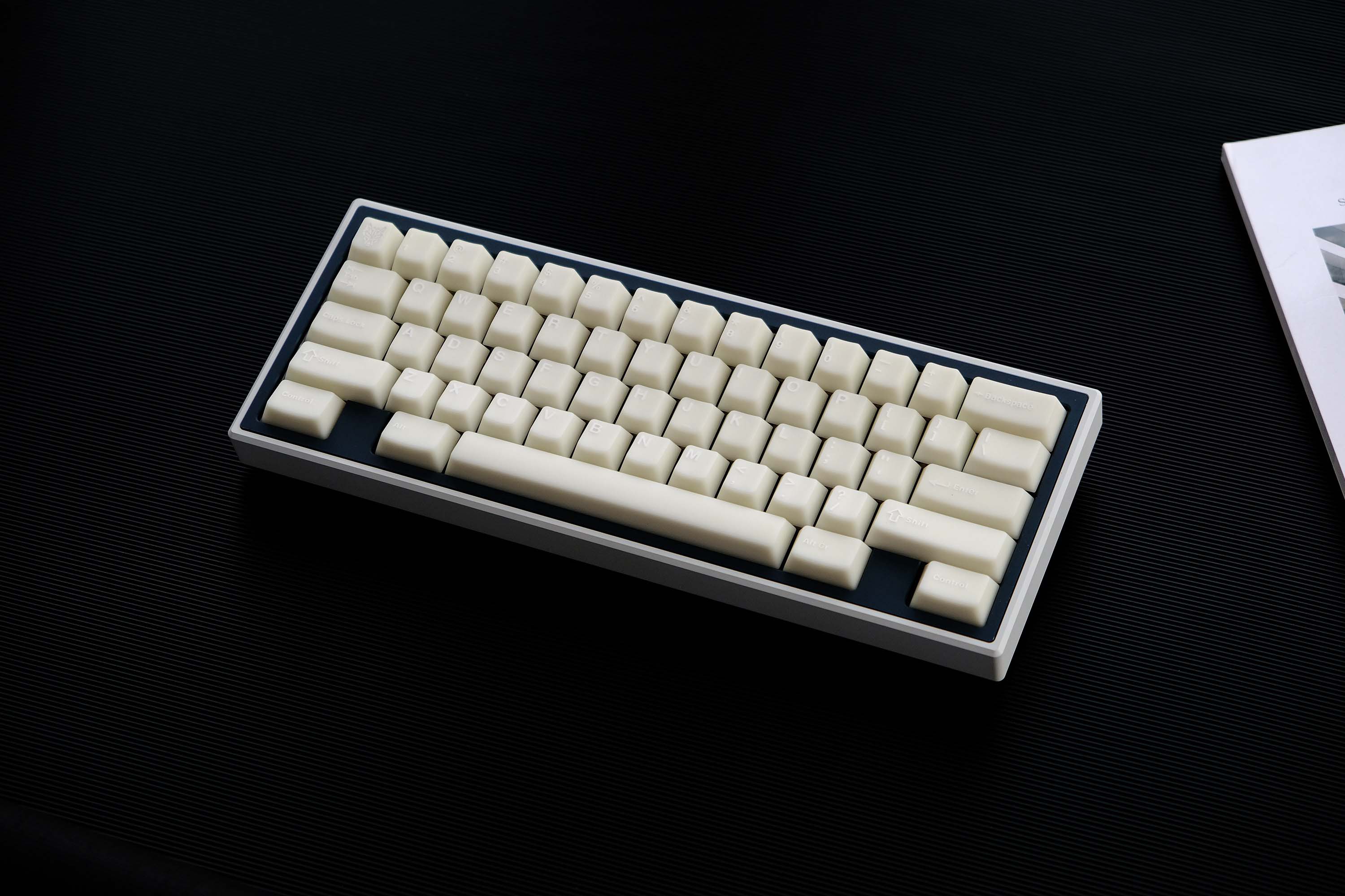 [In Stock] Keycap Cherry Aifei White Marble PBT Doubleshot