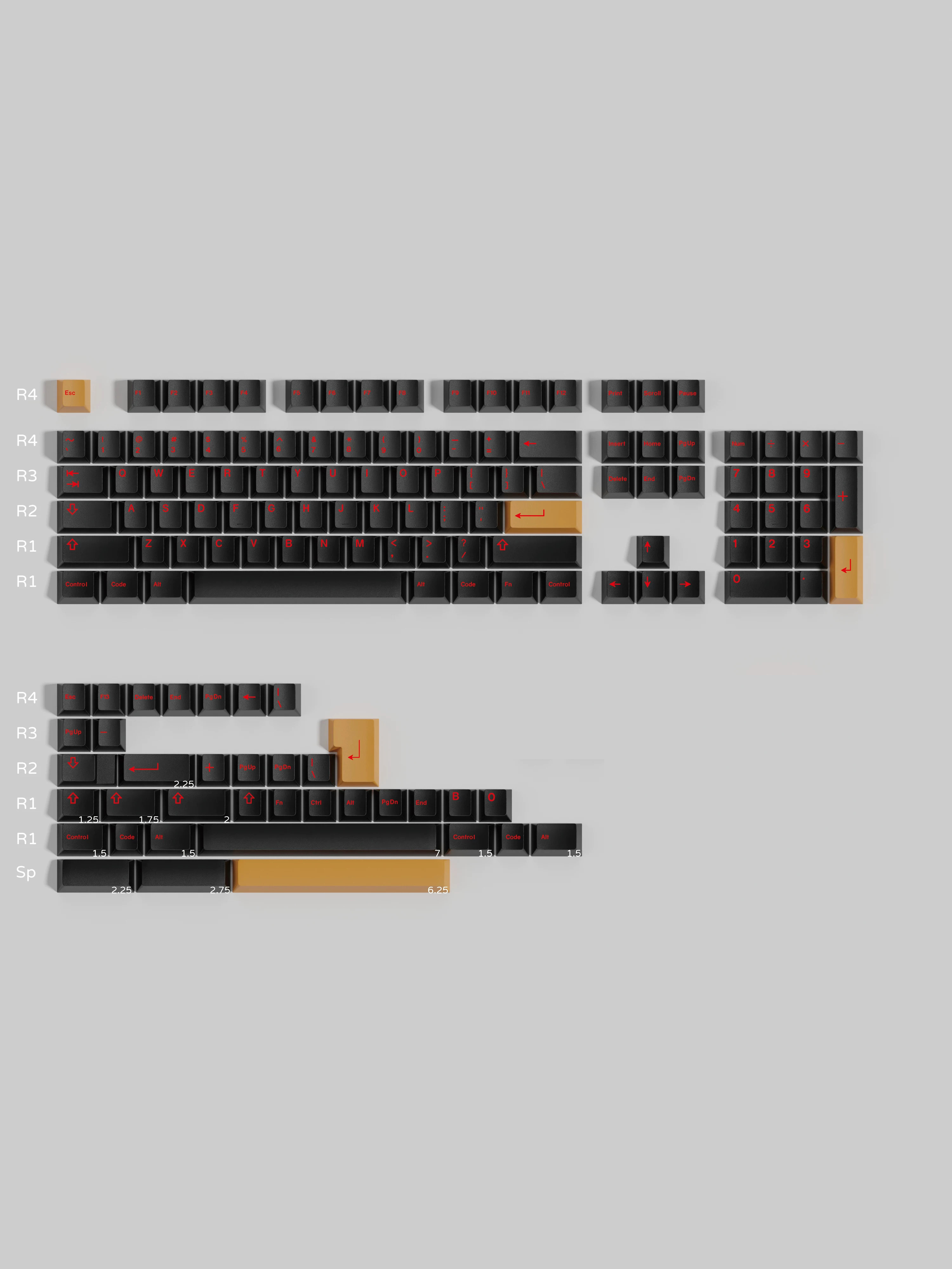 Keycap Walker Ishtar Cherry PBT Dyesub