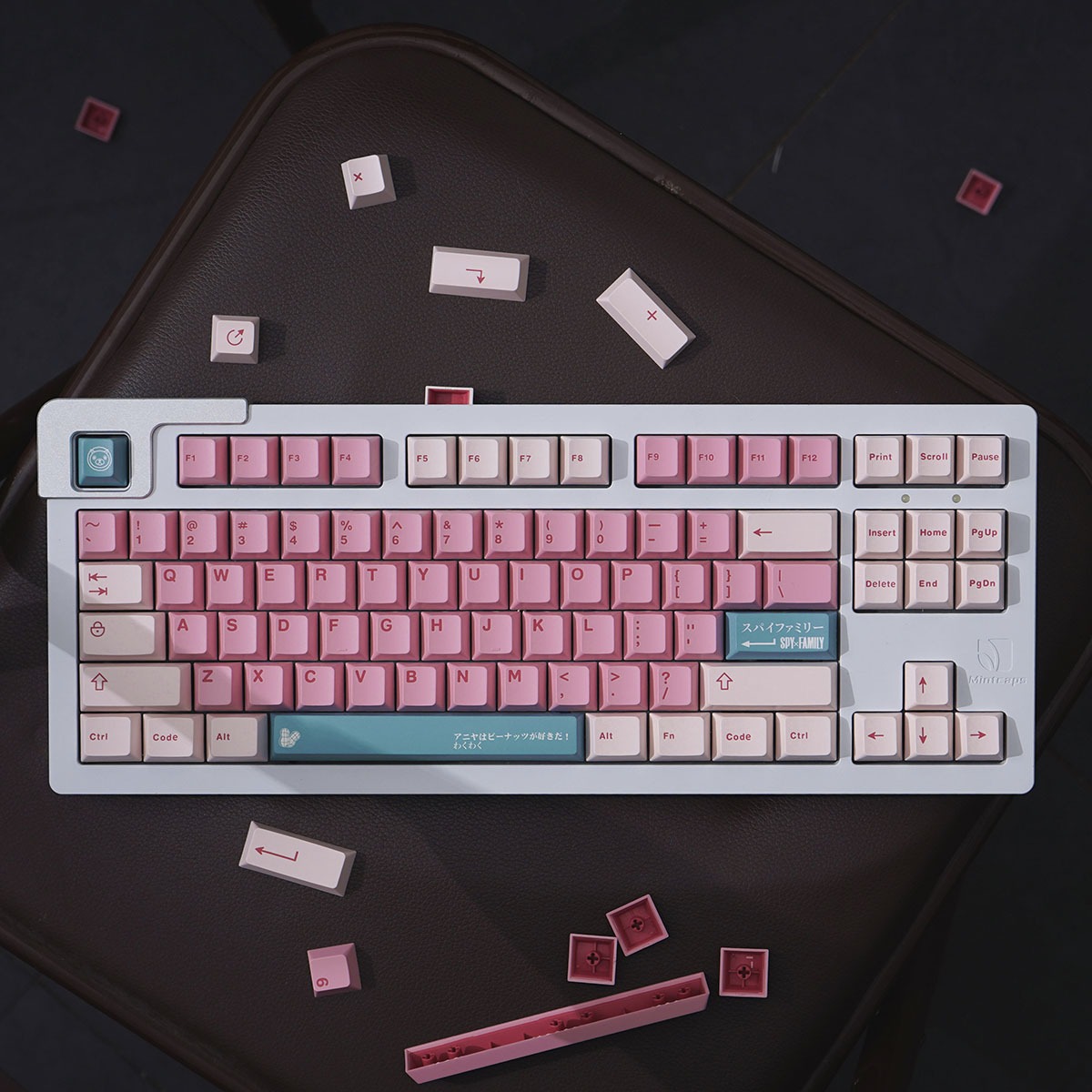 Keycap Mintcaps Cherry Ania PBT Dyesub