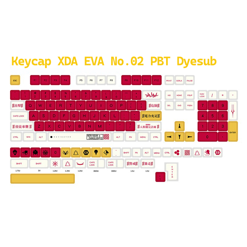 [In-stock] Keycap XDA EVA No.2 PBT Dyesub