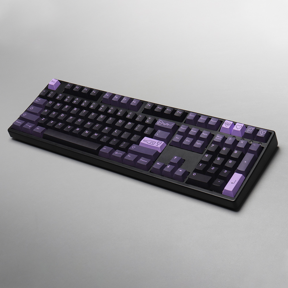 Keycap Mintcaps Cherry First Love  purple PBT Dyesub - English