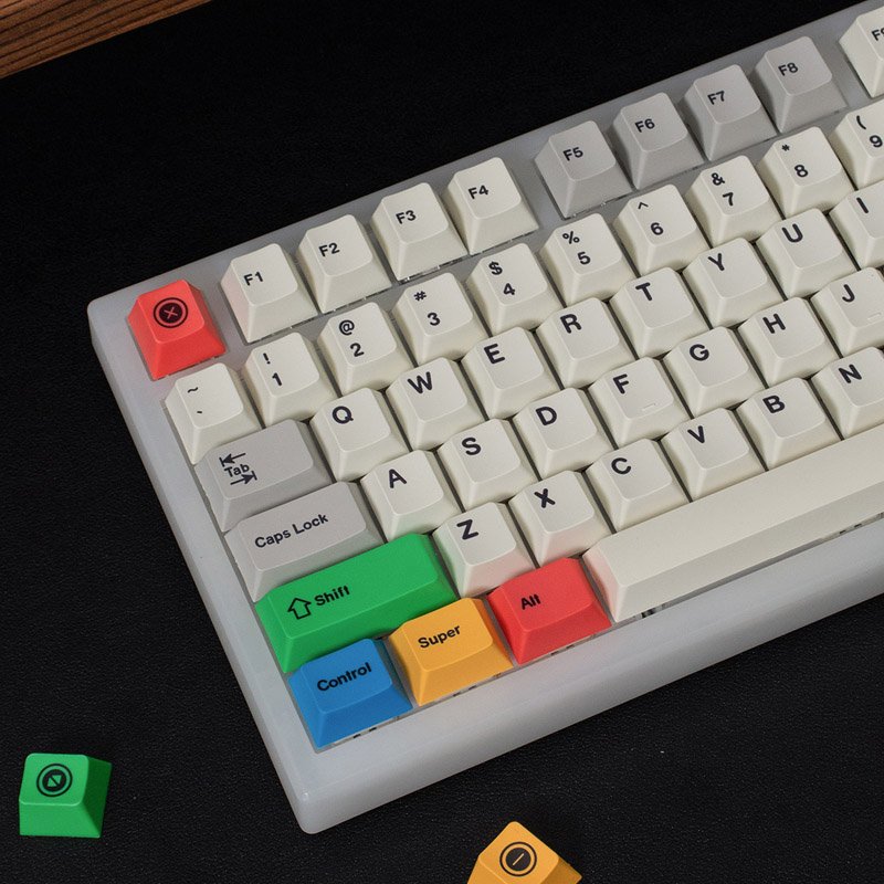 Keycap Mintcaps Cherry PBT Dyesub Traffic Light