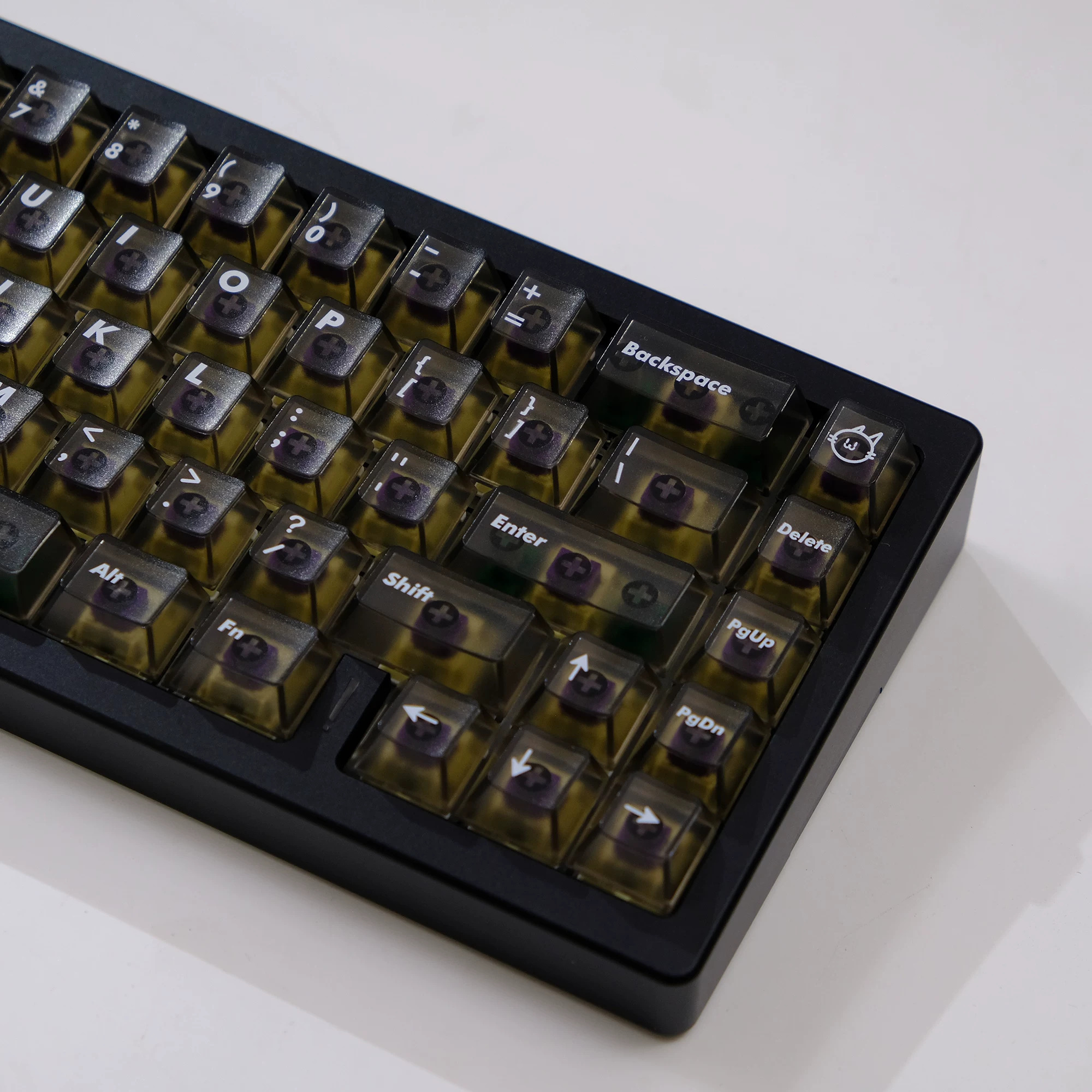 Keycap Aifei Foggy Cherry ABS Xuyên led