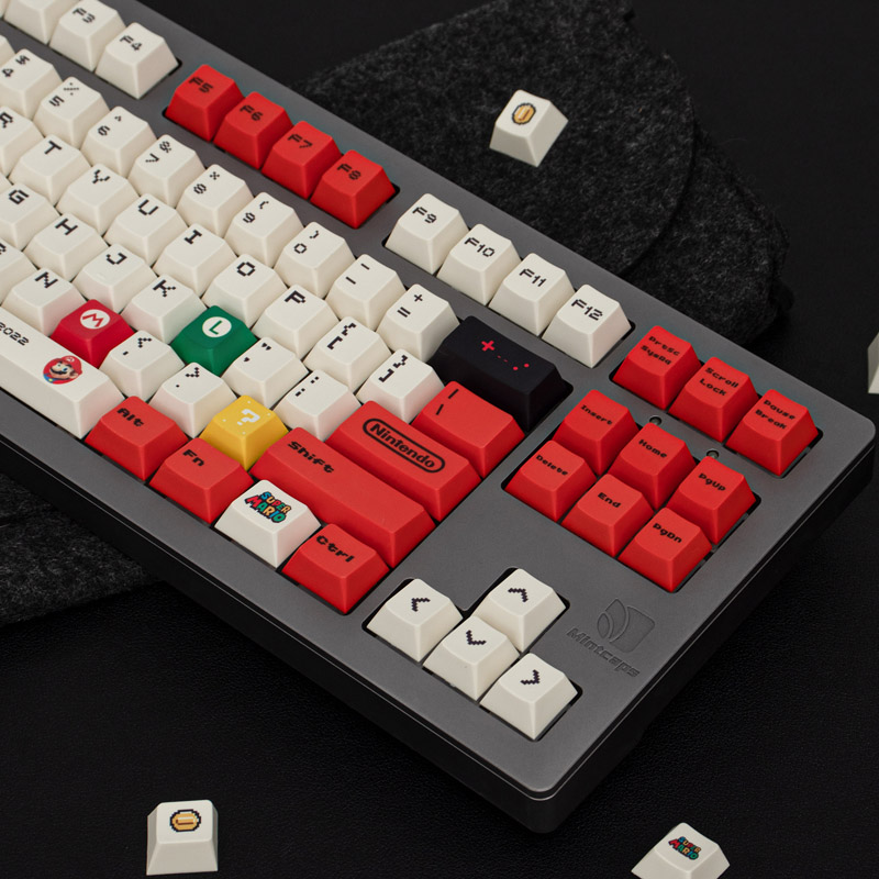 Keycap Mintcaps Cherry Mario PBT Dyesub