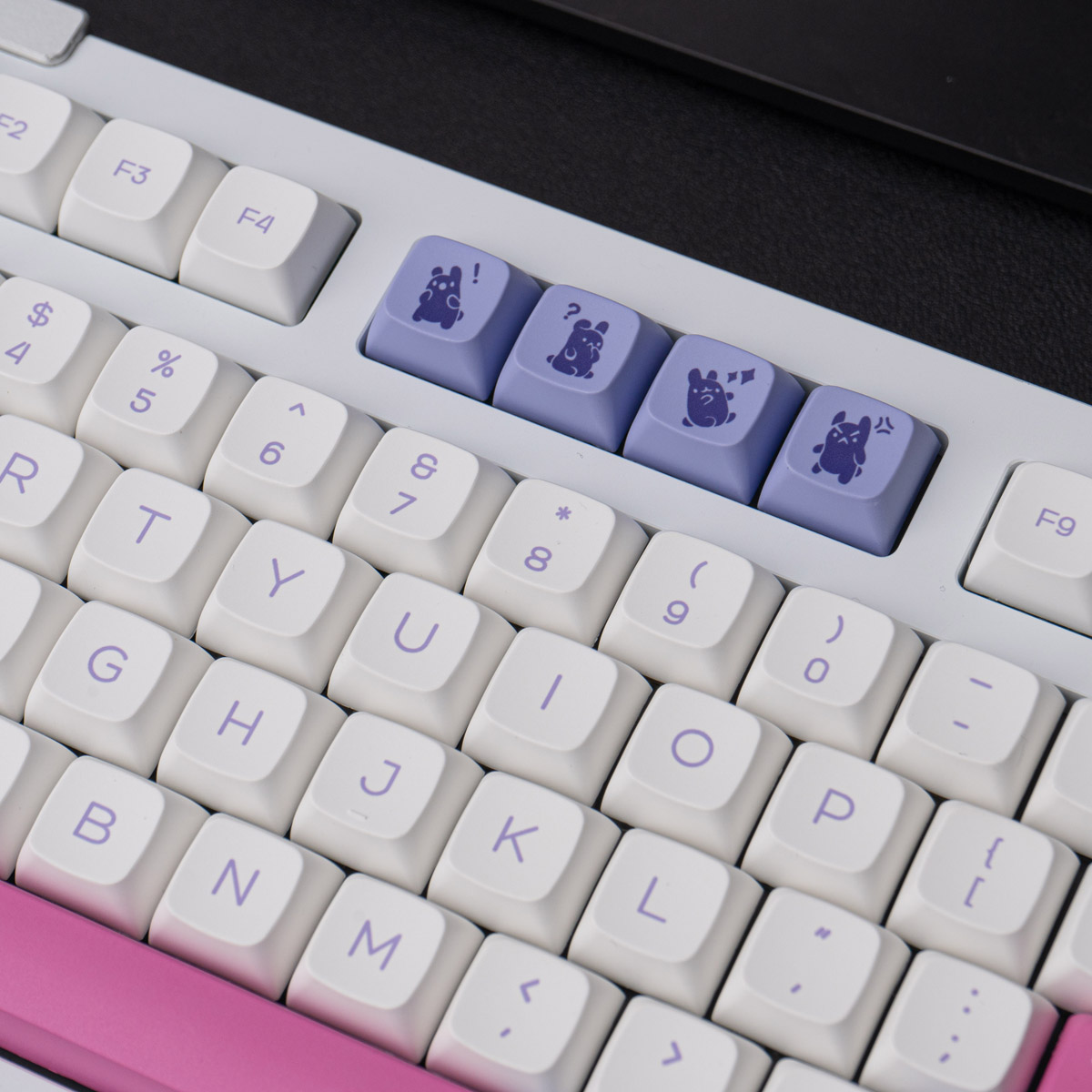 [IN STOCK] Keycap XDA Purple Rabit | PBT Dyesub