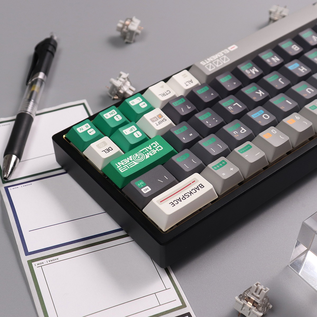 Keycap Mintcaps Cherry Chemical 003 PBT Dyesub