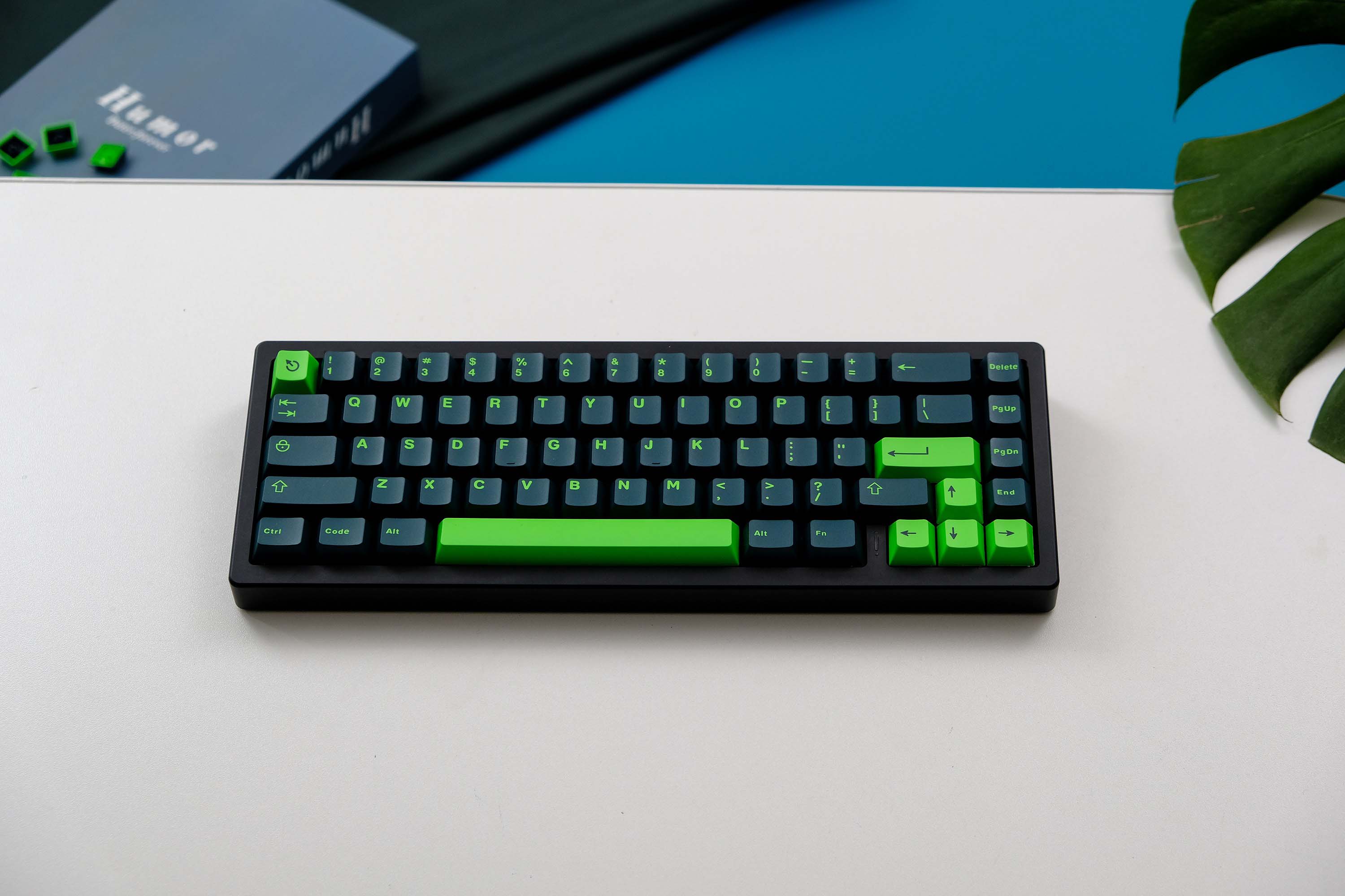 Keycap Cherry Aifei Dark Green ABS Doubleshot