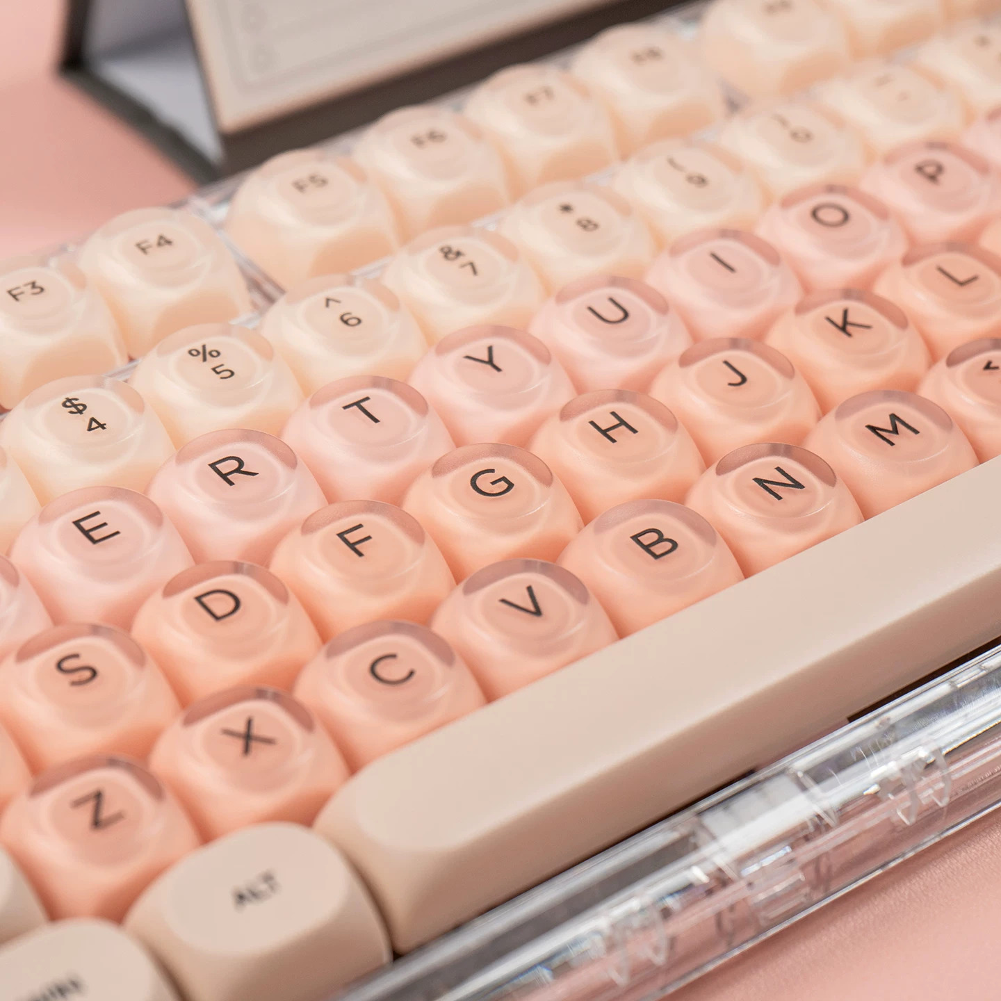 Keycap Mintcap Candy MOA PBT+PC Dyesub - Orange