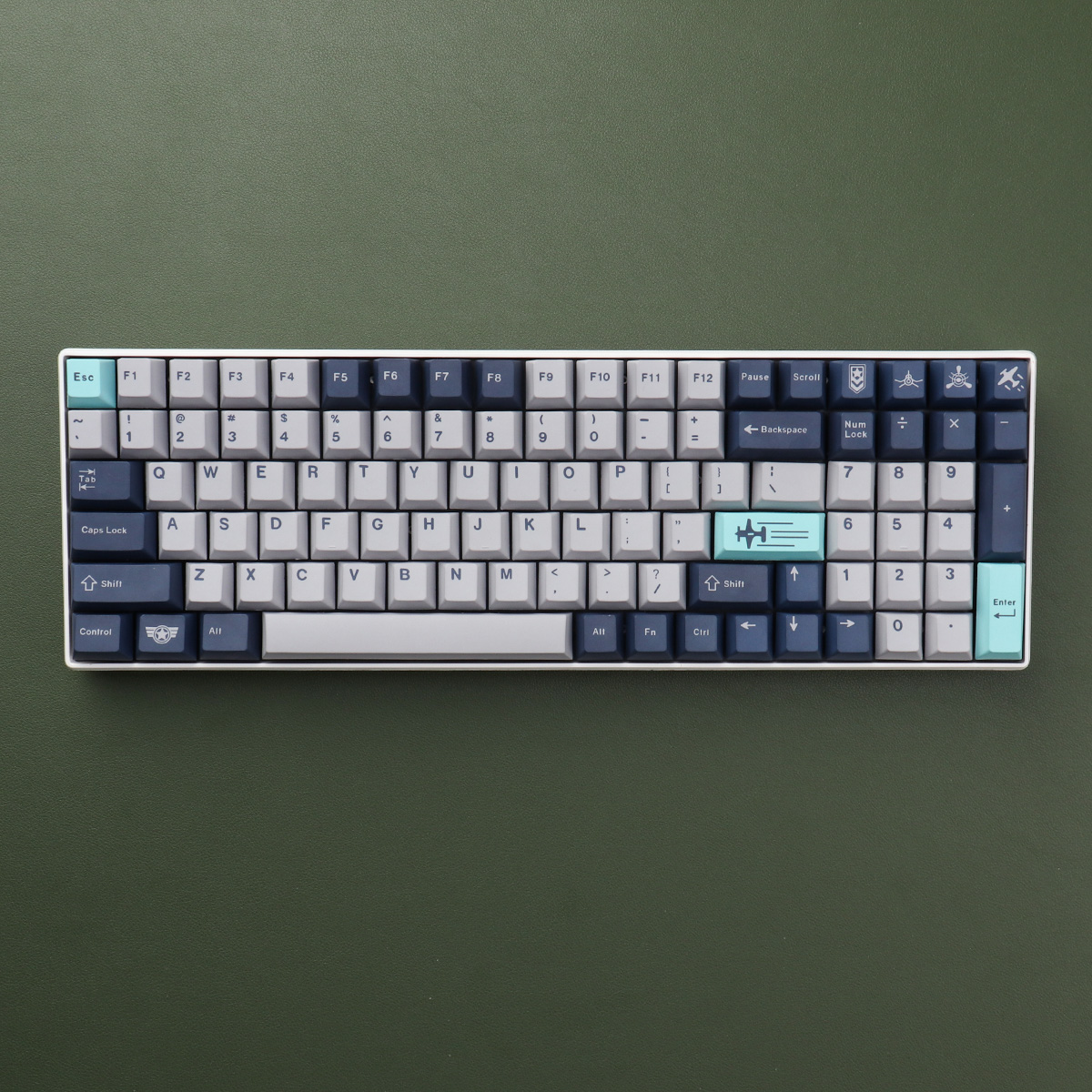 Keycap Mintcaps Cherry Pacific PBT Dyesub