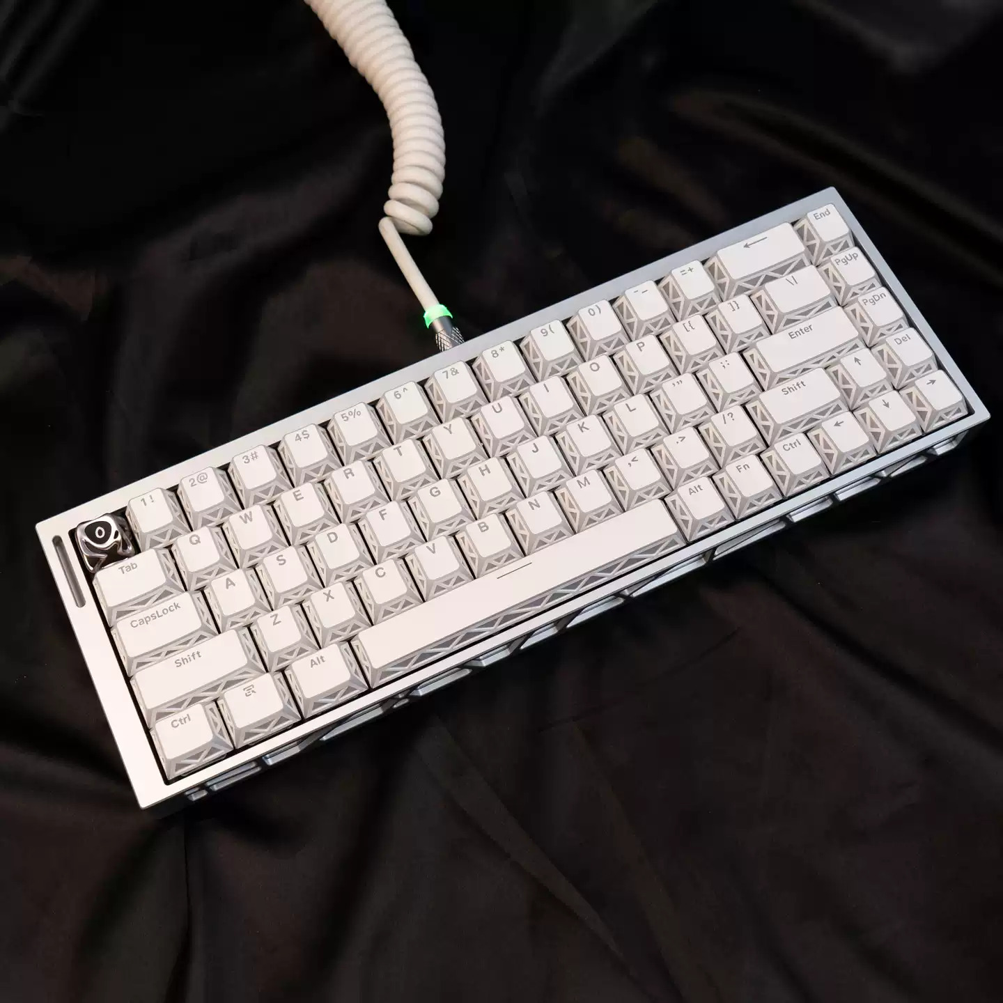 Keycap Mintcaps Hollow Xuyên led Cherry PC+PBT Doubleshot