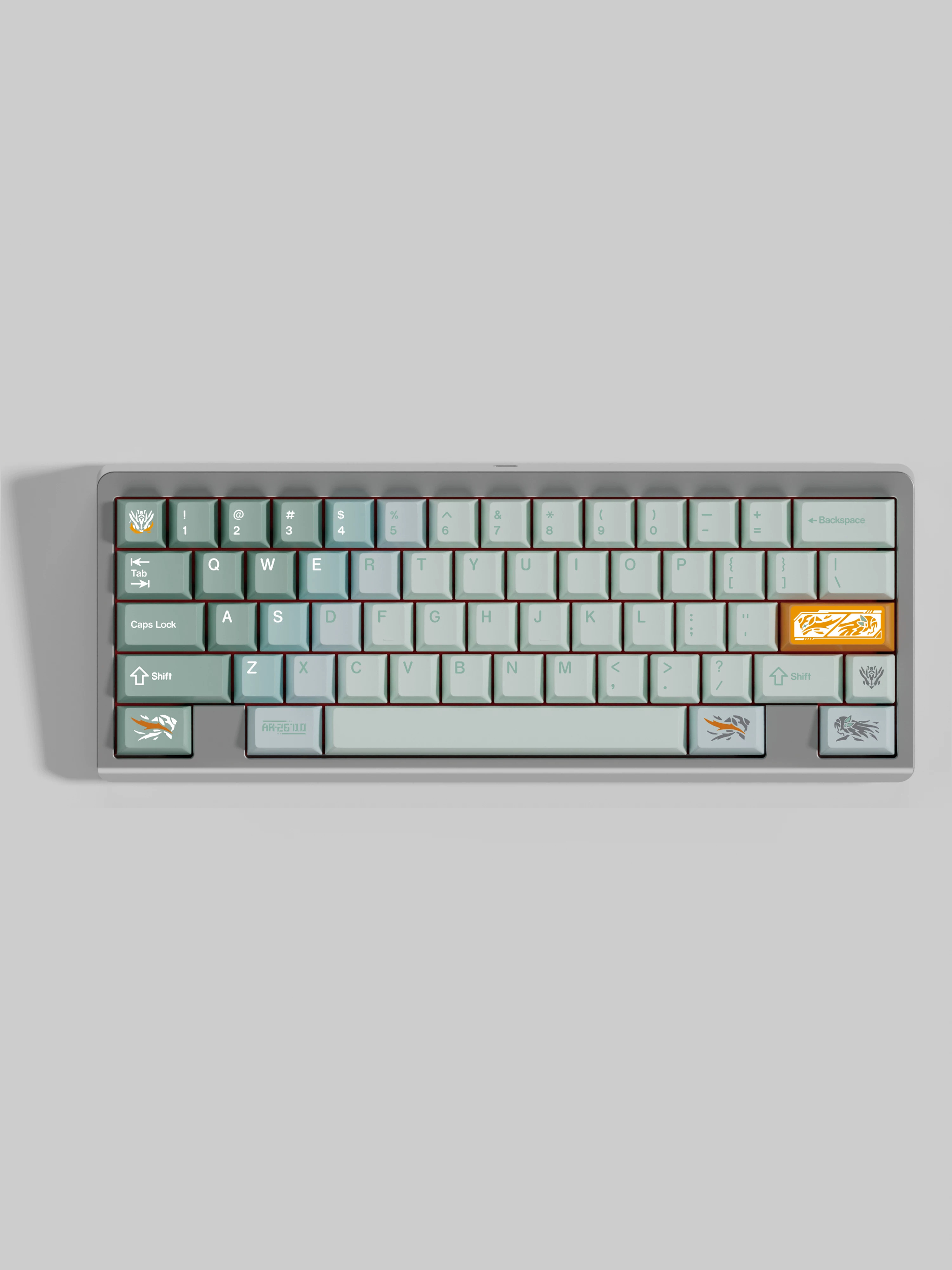Keycap Walker Green Radiant Cherry PBT Dyesub