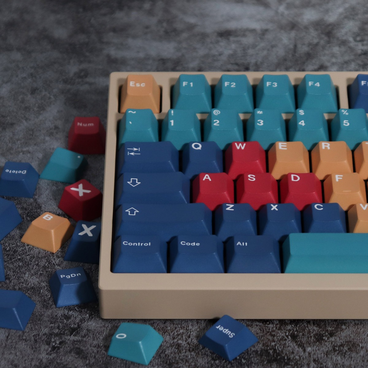 Keycap Mintcaps Cherry Panel PBT Dyesub