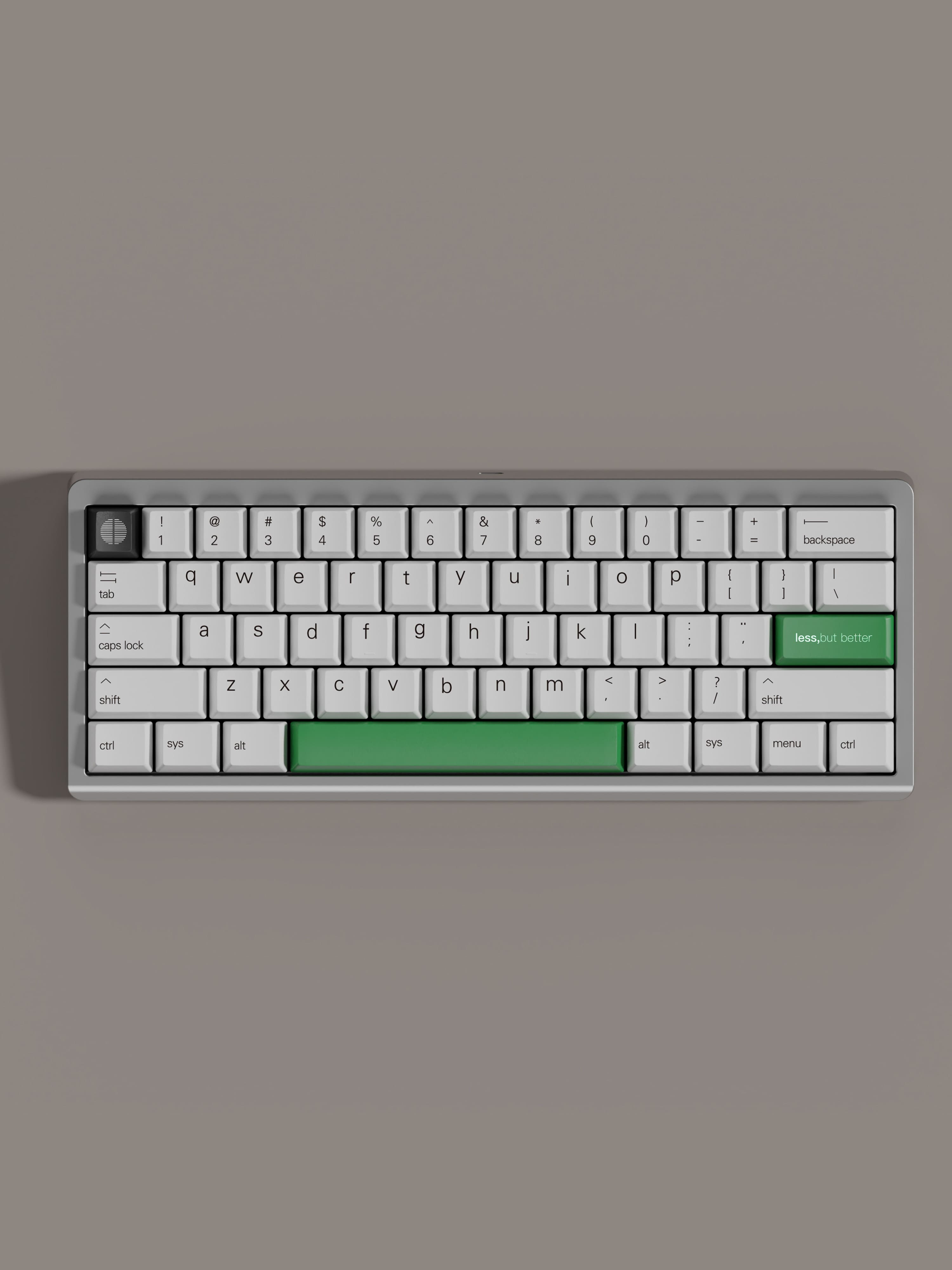 Keycap Walker Cherry  Less But Better PBT Dyesub