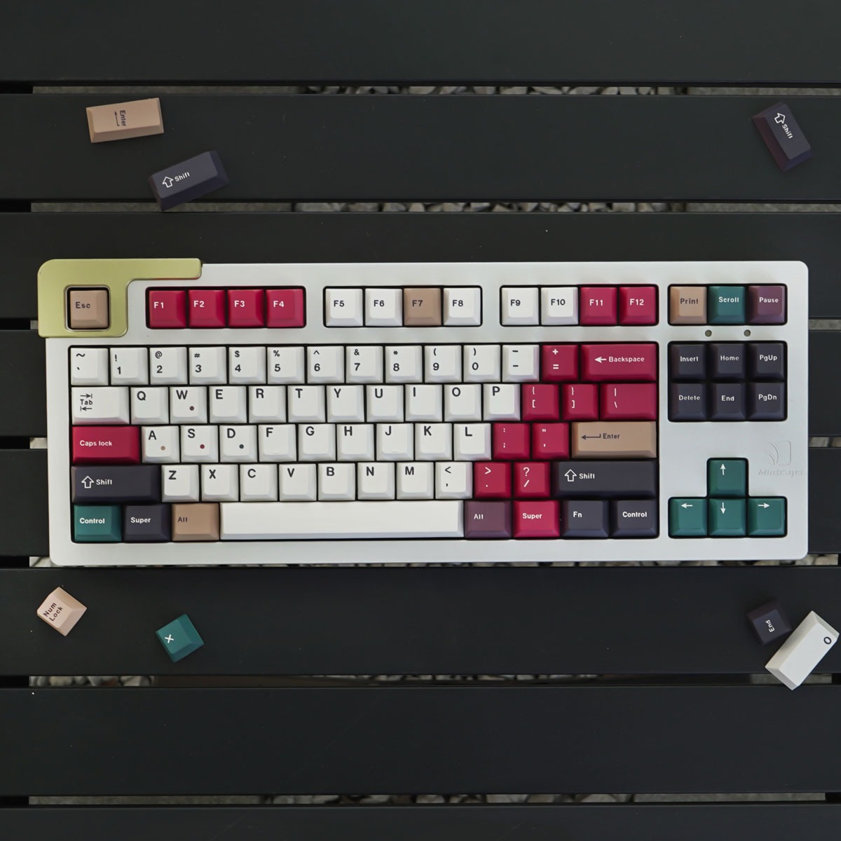 Keycap Mintcaps Cherry Mixed Light R2 PBT Dyesub