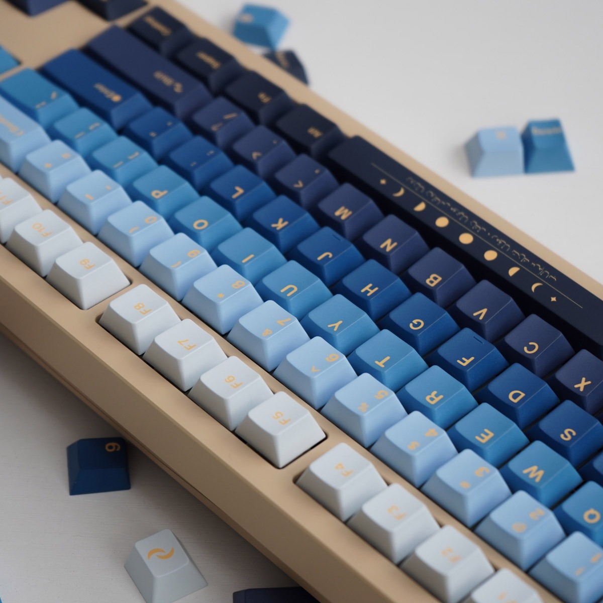 Keycap Mintcaps Cherry Moonrise PBT Dyesub