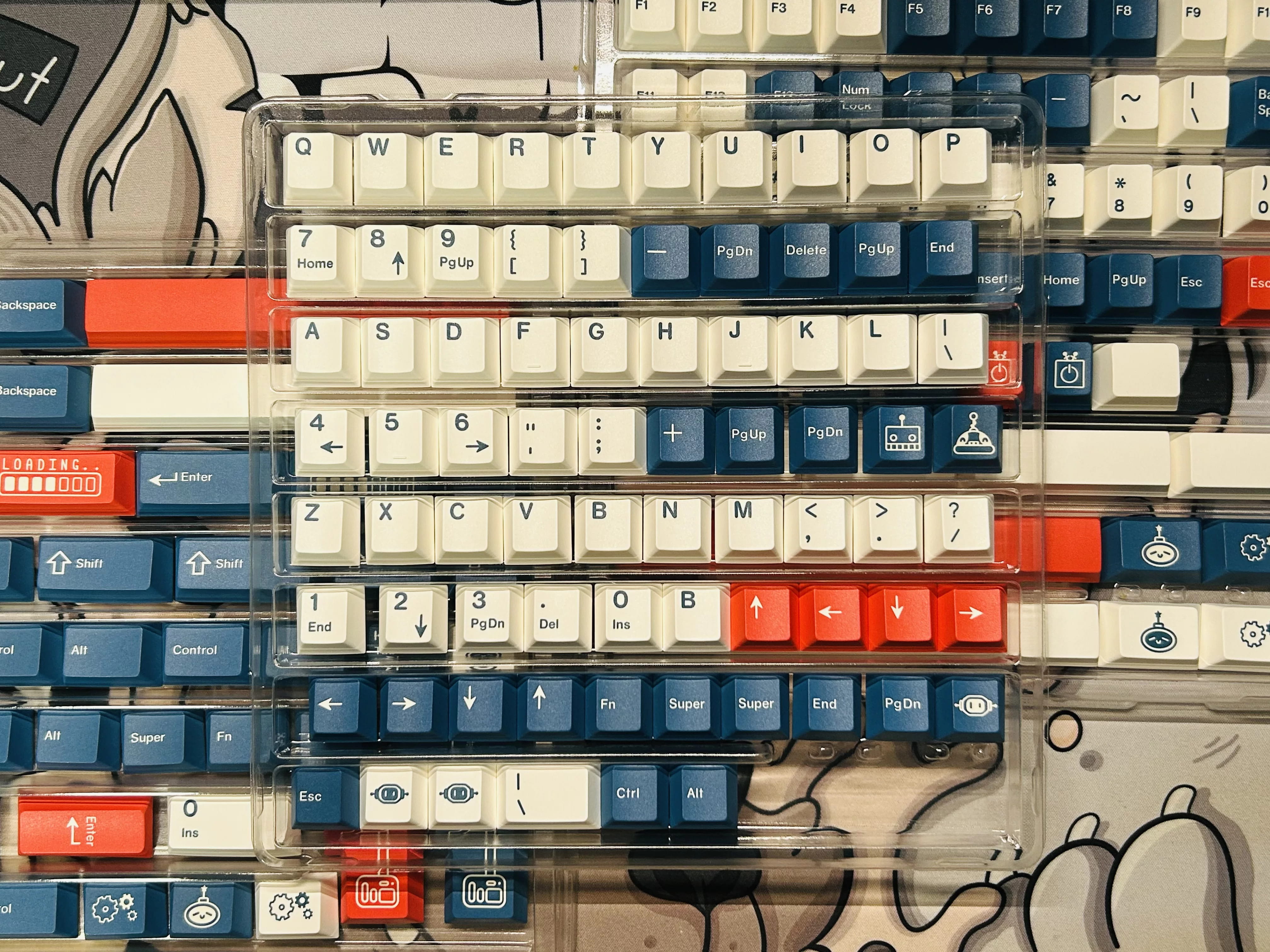 [In Stock] Keycap Walker Bento Cherry PBT Dyesub