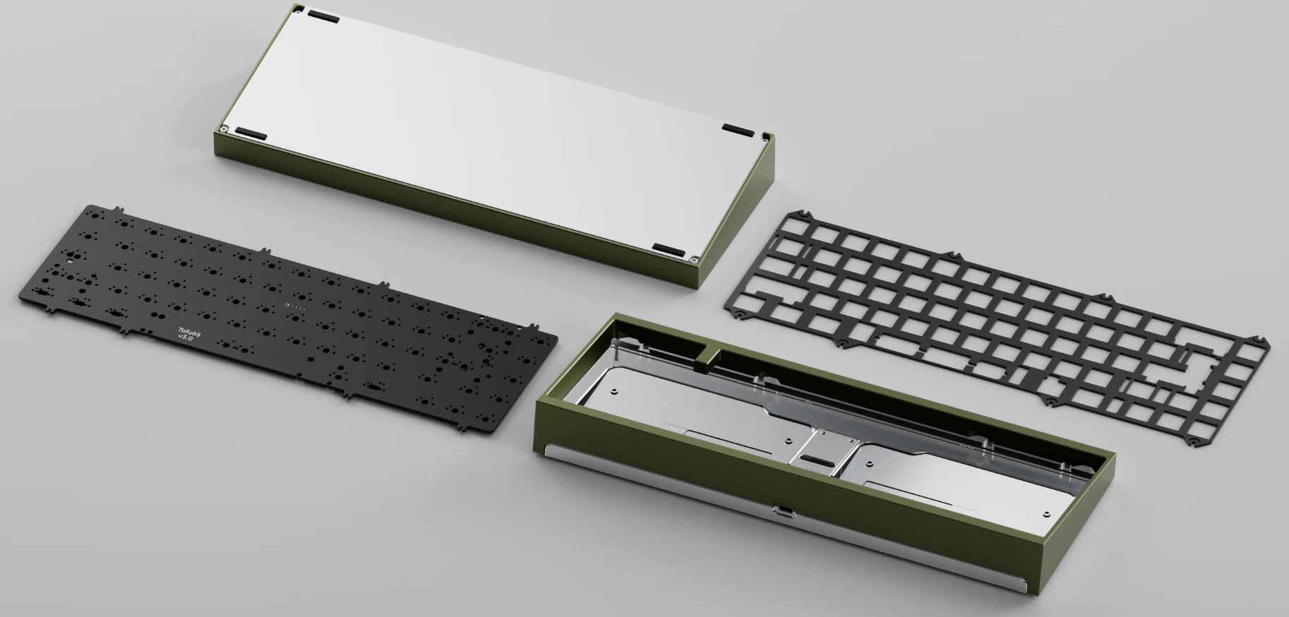 [GB] KIT bàn phím TOFU65 3.0 - Custom Color Edition | TOP CASE