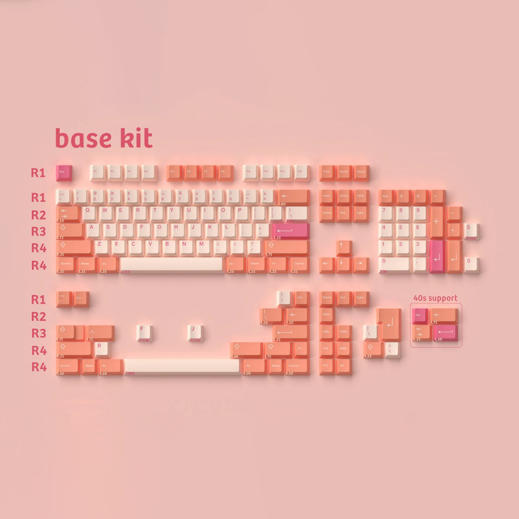 Keycap Cherry GMK CYL Orange Boi ABS Doubleshot