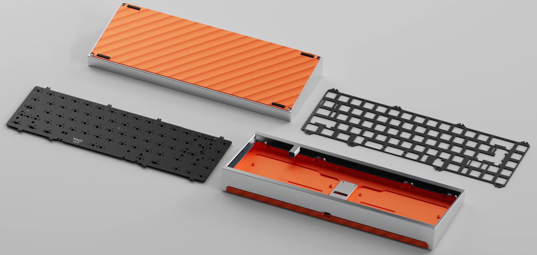 [Extra GB] KIT bàn phím Tofu65 3.0 | BOT CASE