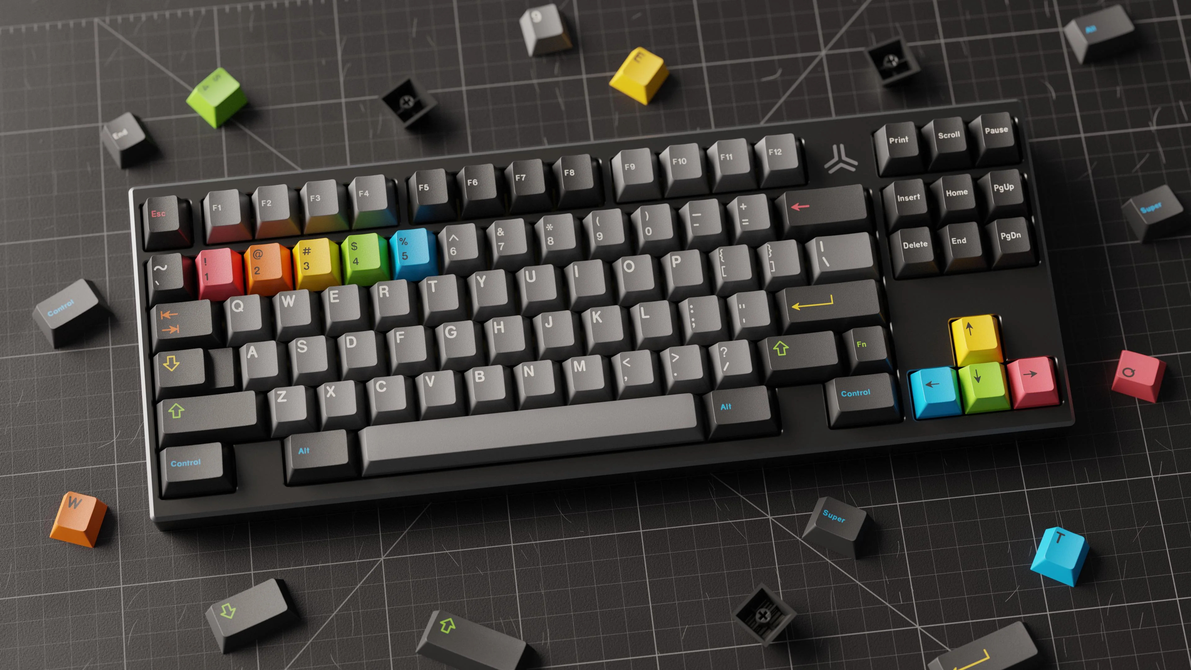 Keycap KeyKobo Instant Cherry ABS Doubleshot
