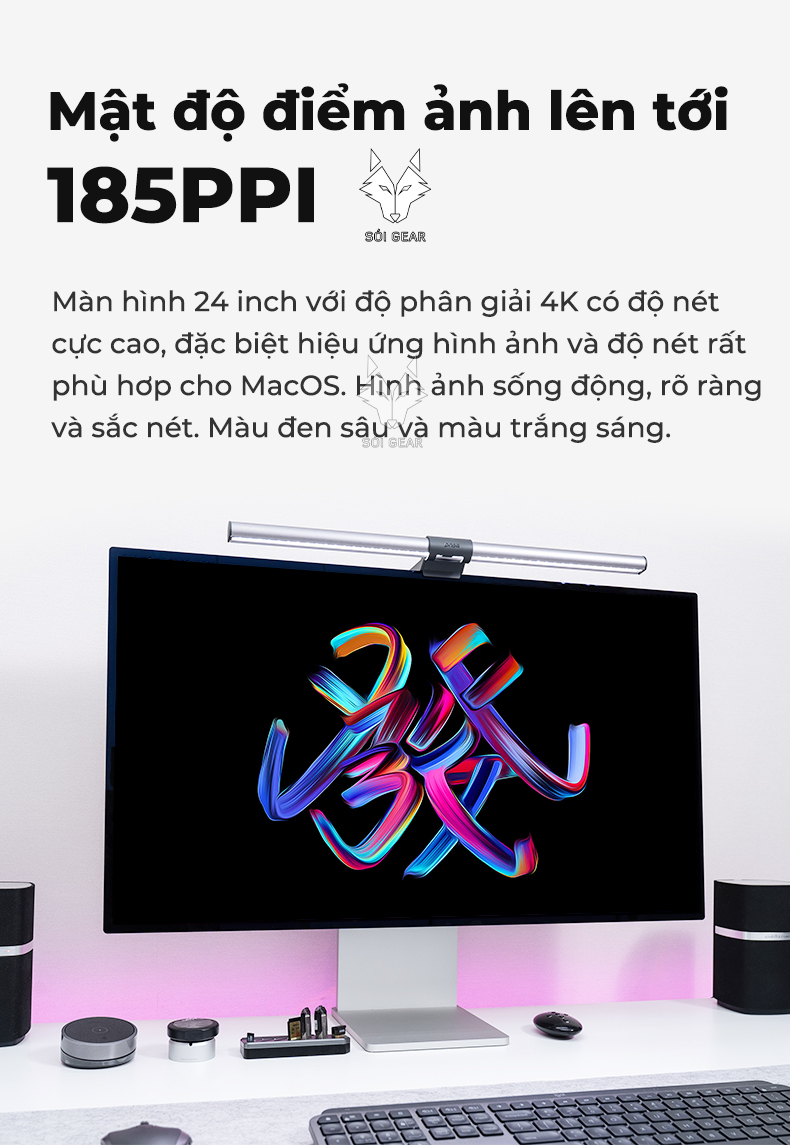 Màn hình Kuycon IPS 24 Inch 4K 60Hz P24U