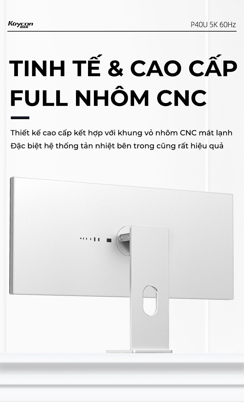 Màn hình Kuycon IPS 5K4K 60Hz 40 Inch P40U