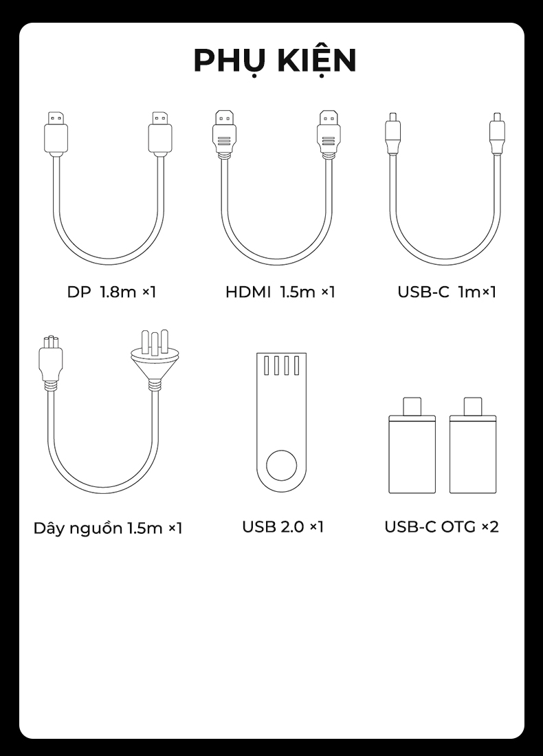 Màn hình Kuycon IPS 5K4K 60Hz 40 Inch P40U