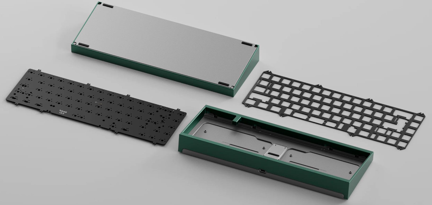 [GB] KIT bàn phím TOFU65 3.0 | TOP CASE