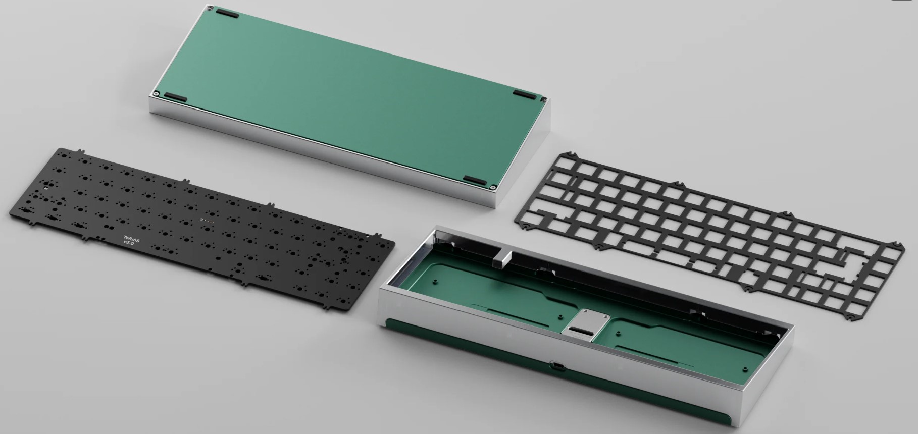 [GB] KIT bàn phím TOFU65 3.0 | BOT CASE