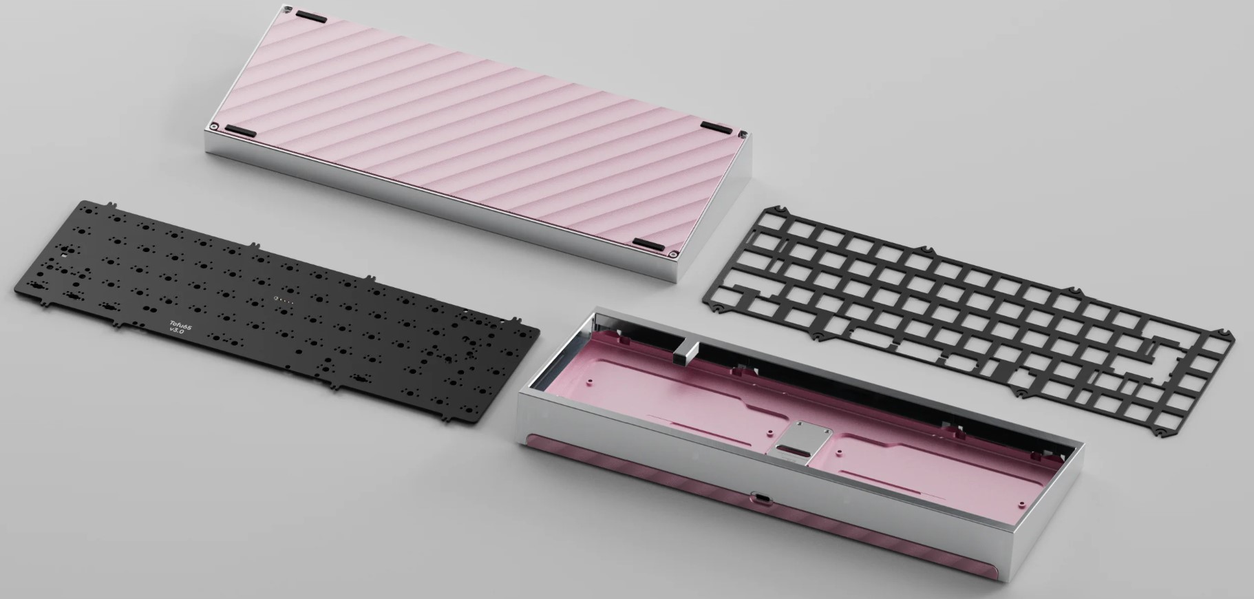 [Extra GB] KIT bàn phím Tofu65 3.0 | BOT CASE