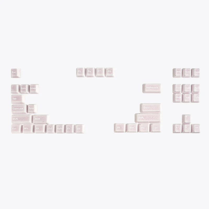 Keycap sứ Cerakey V2 - Pink Crazed