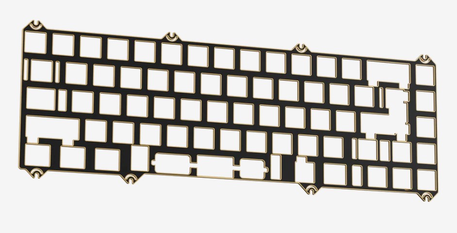 [GB] KIT bàn phím TOFU65 3.0 - Custom Color Edition | Plate