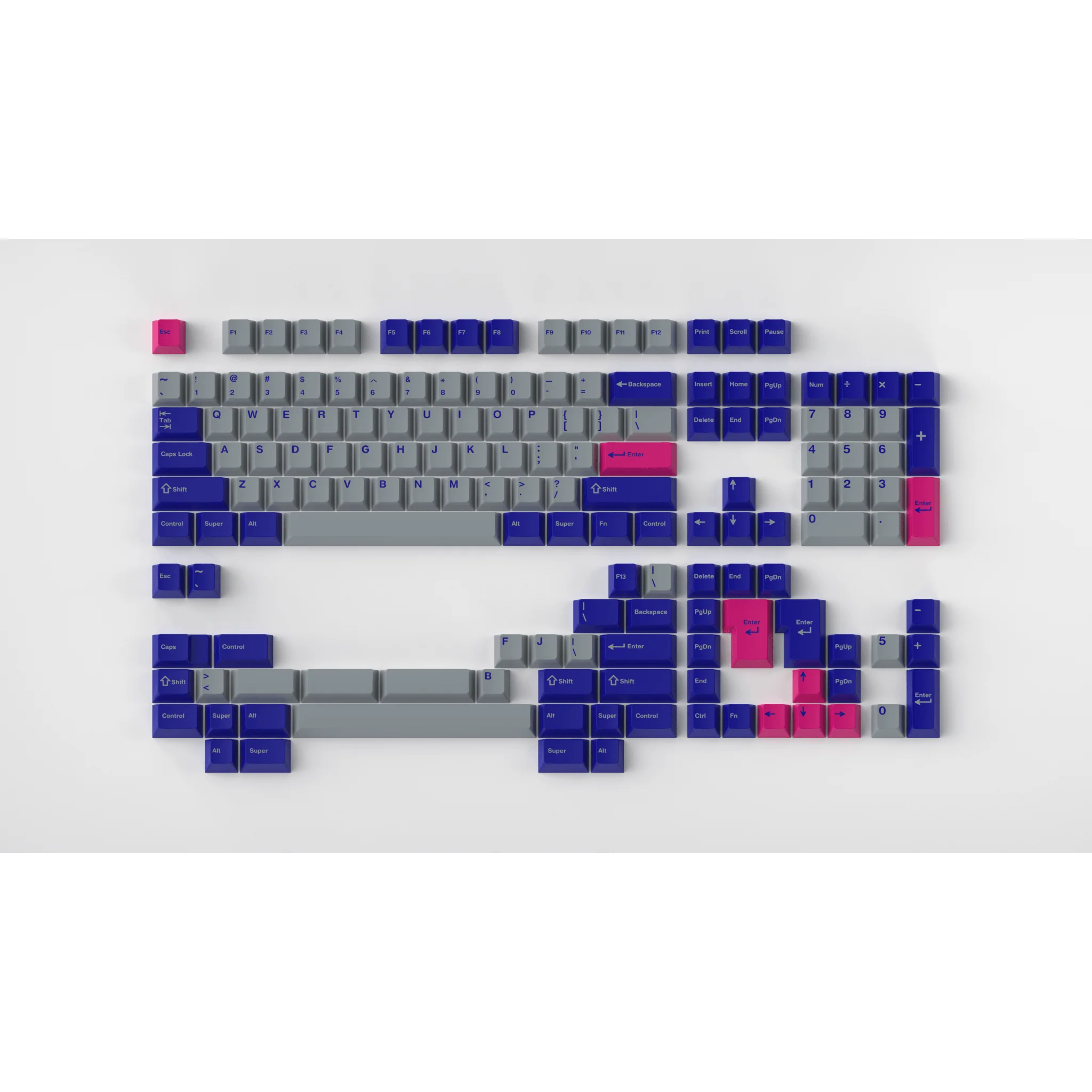 [In Stock] GMK Cobalt Base + Novelties Keycap