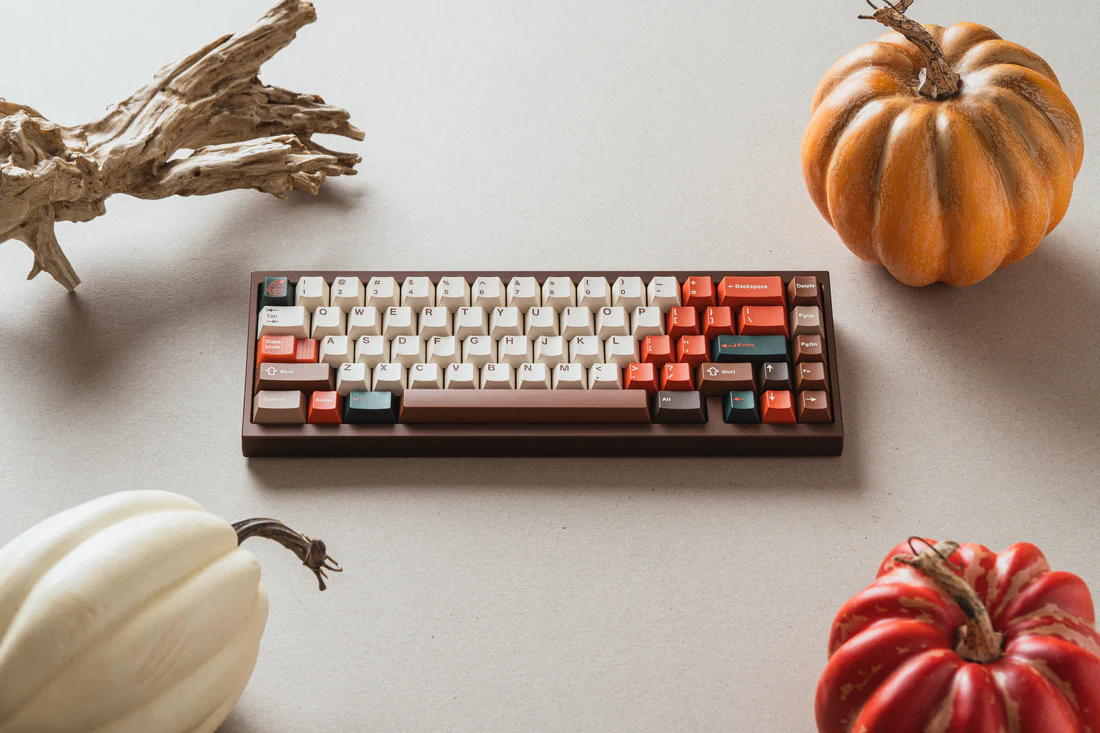 Keycap Cherry KeyKobo Pumpkin Spcied Lat ABS Doubleshot