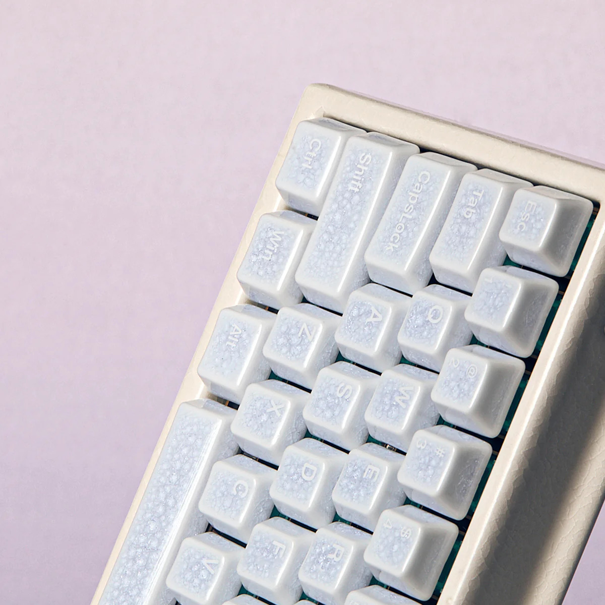 Keycap sứ Cerakey V2 - Purple Crazed