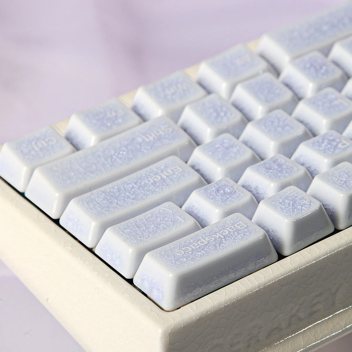 Keycap sứ Cerakey V2 - Purple Crazed