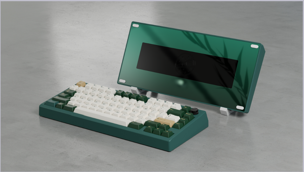 [Extra GB] [Oct] Zoom75 Keyboard Essential Edition - Case Wild Green