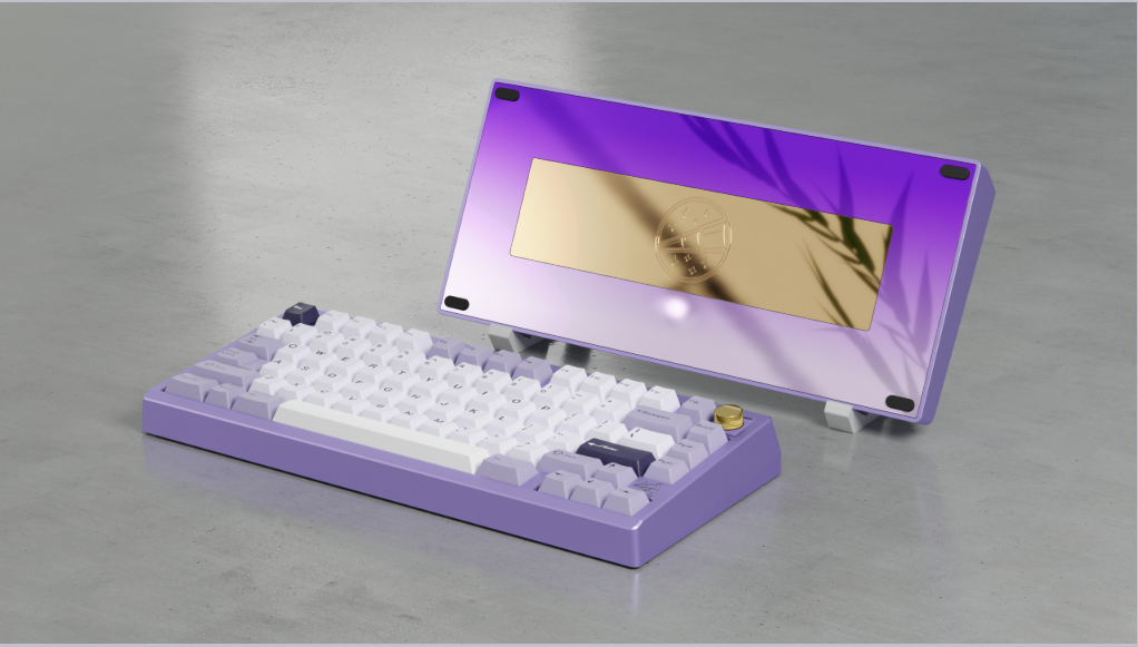 [GB] [Oct] Zoom75 Keyboard Special Edition - Case Anodized Lavender
