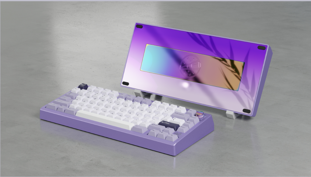 [Extra GB] [Oct] Zoom75 Keyboard Special Edition - Case Anodized Lavender