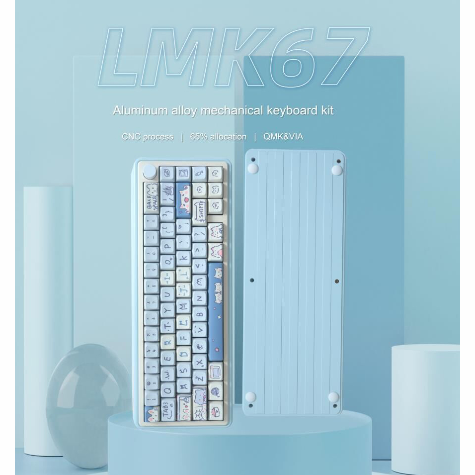 [In Stock] Bàn phím cơ LMK67 Keyboard KIT