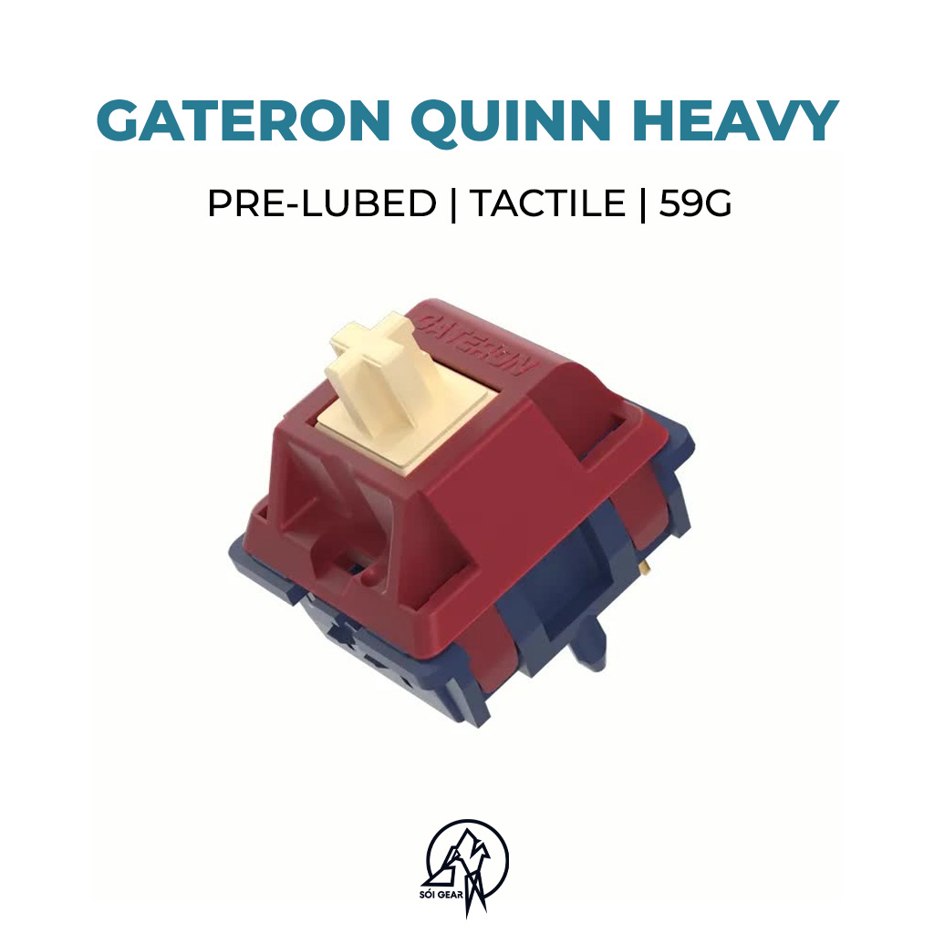 Switch Gateron Quinn Heavy Tactile