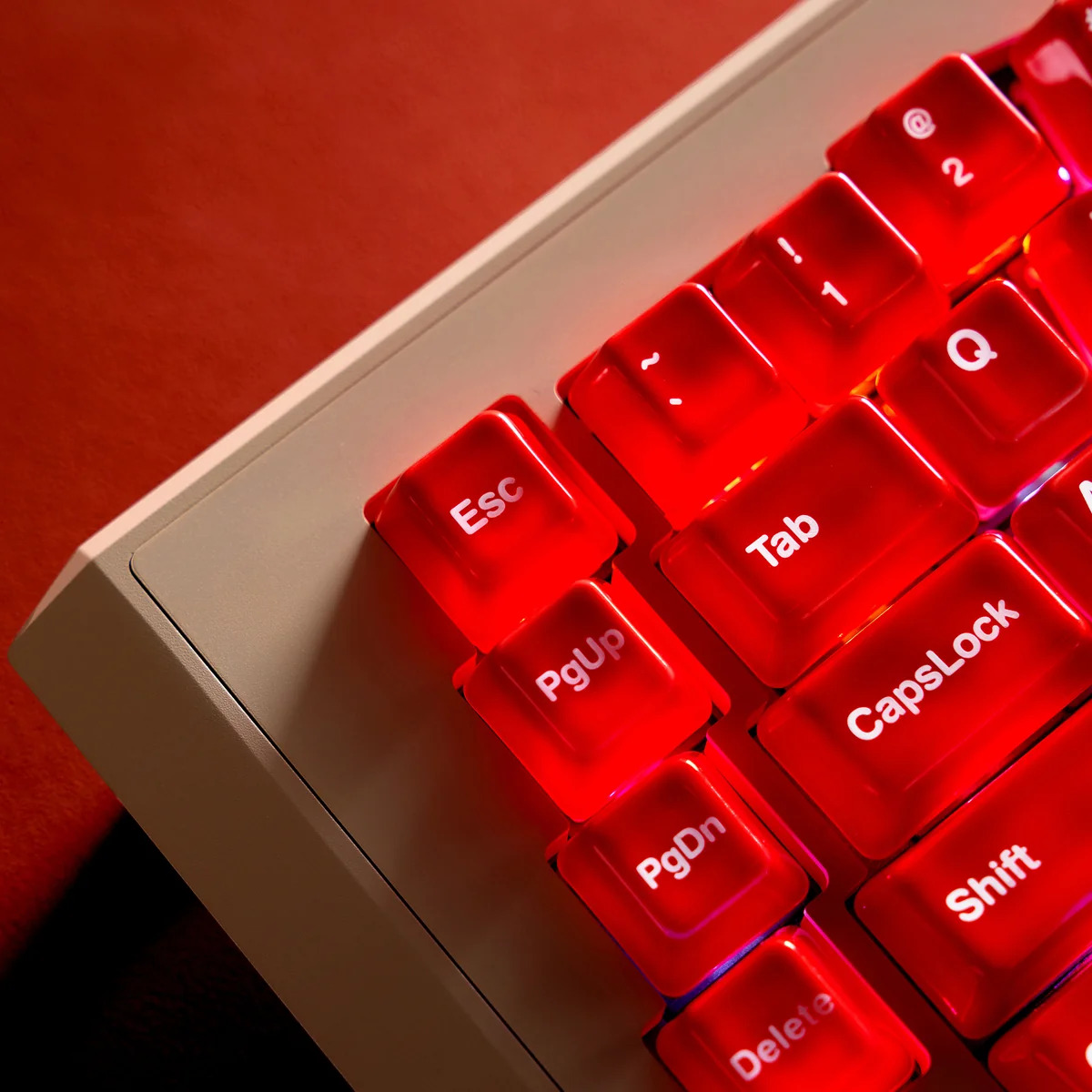 Keycap Sứ Cerakey V2 Glossy - Red