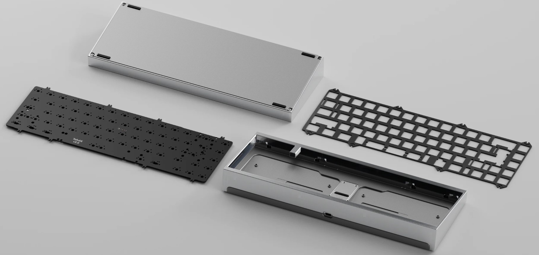 [GB] KIT bàn phím TOFU65 3.0 | TOP CASE