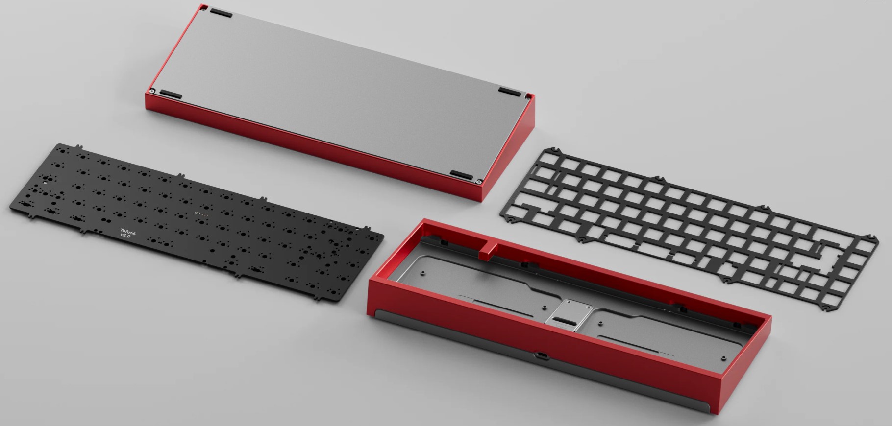 [GB] KIT bàn phím TOFU65 3.0 | TOP CASE